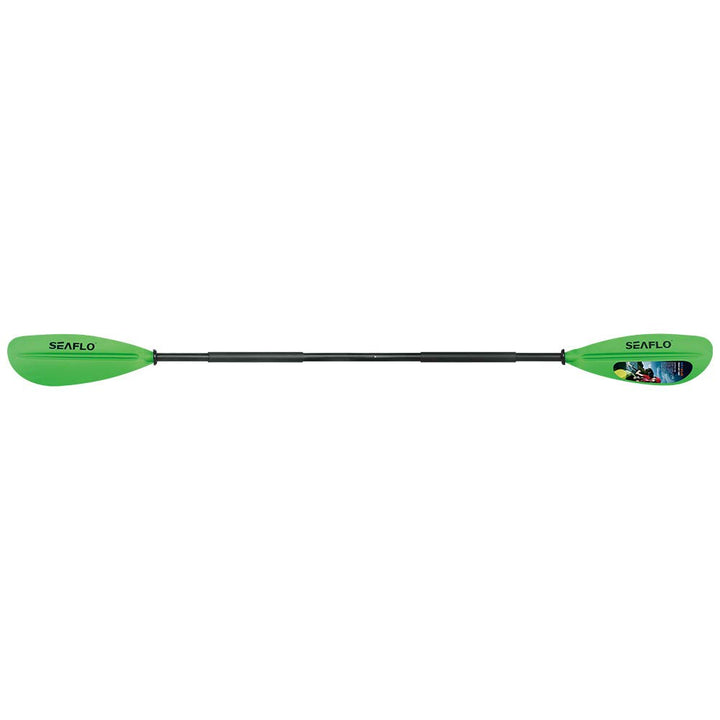 Seaflo Erwachsenen Zwei klingen paddel Adult Two Blades Paddle Grün/Gelb/Schwarz, Grün