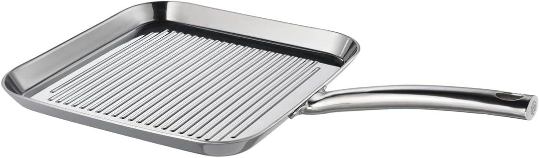 Schulte-Ufer Grillpfanne Skagen, 9557-24, Edelstahl, 24 x 24 cm