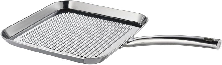 Schulte-Ufer Grillpfanne Skagen, 9557-24, Edelstahl, 24 x 24 cm