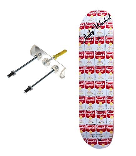 Sk8ology Wandhalterung für Skateboard-Deck. 3, 3