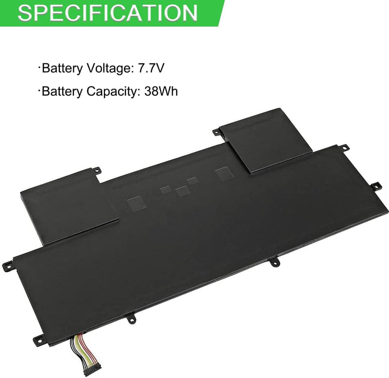 XITAIAN 7.7V 38Wh EO04XL E004XL Ersatz Laptop Akku für HP EliteBook Folio G1 827927-1B1 827927-1C1 8