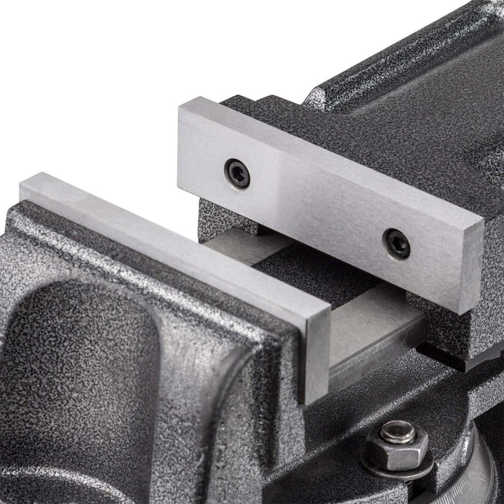 Präzisionsmaschinen Schraubstock Werkbankschraubstock 125 mm mit Spindelantrieb