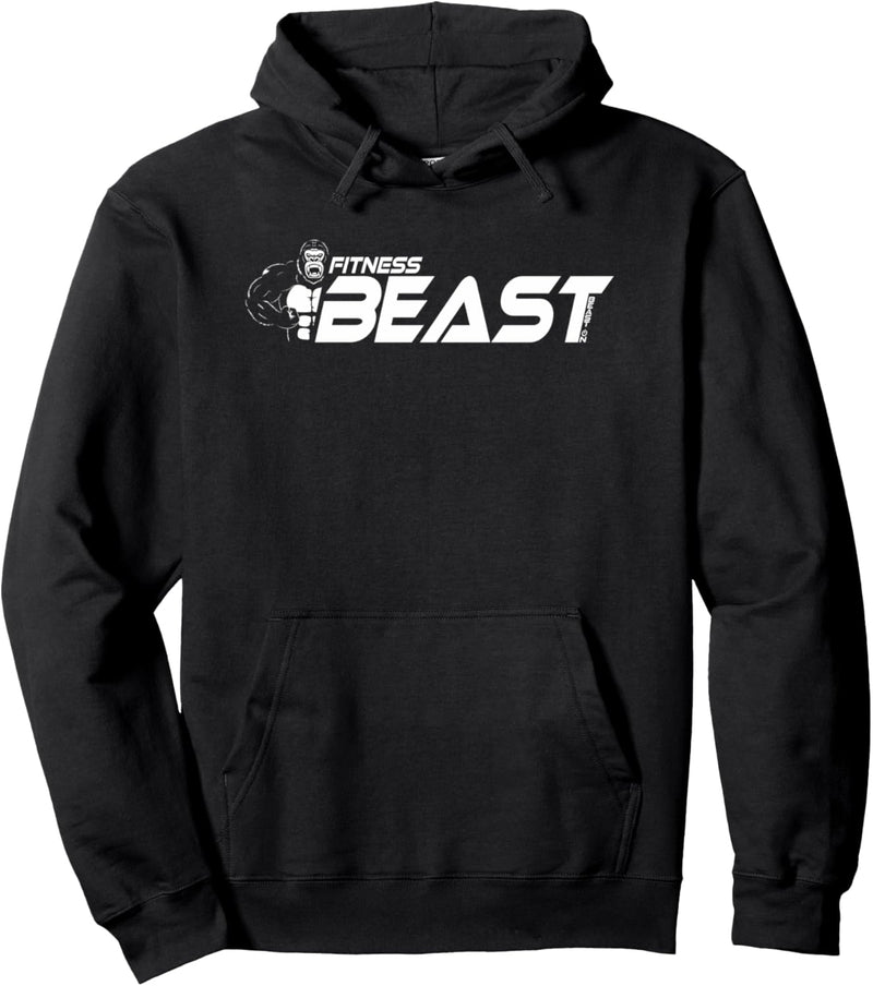 Fitness Beast Gorilla Beast ON Fitness Motivation Gym Pullover Hoodie