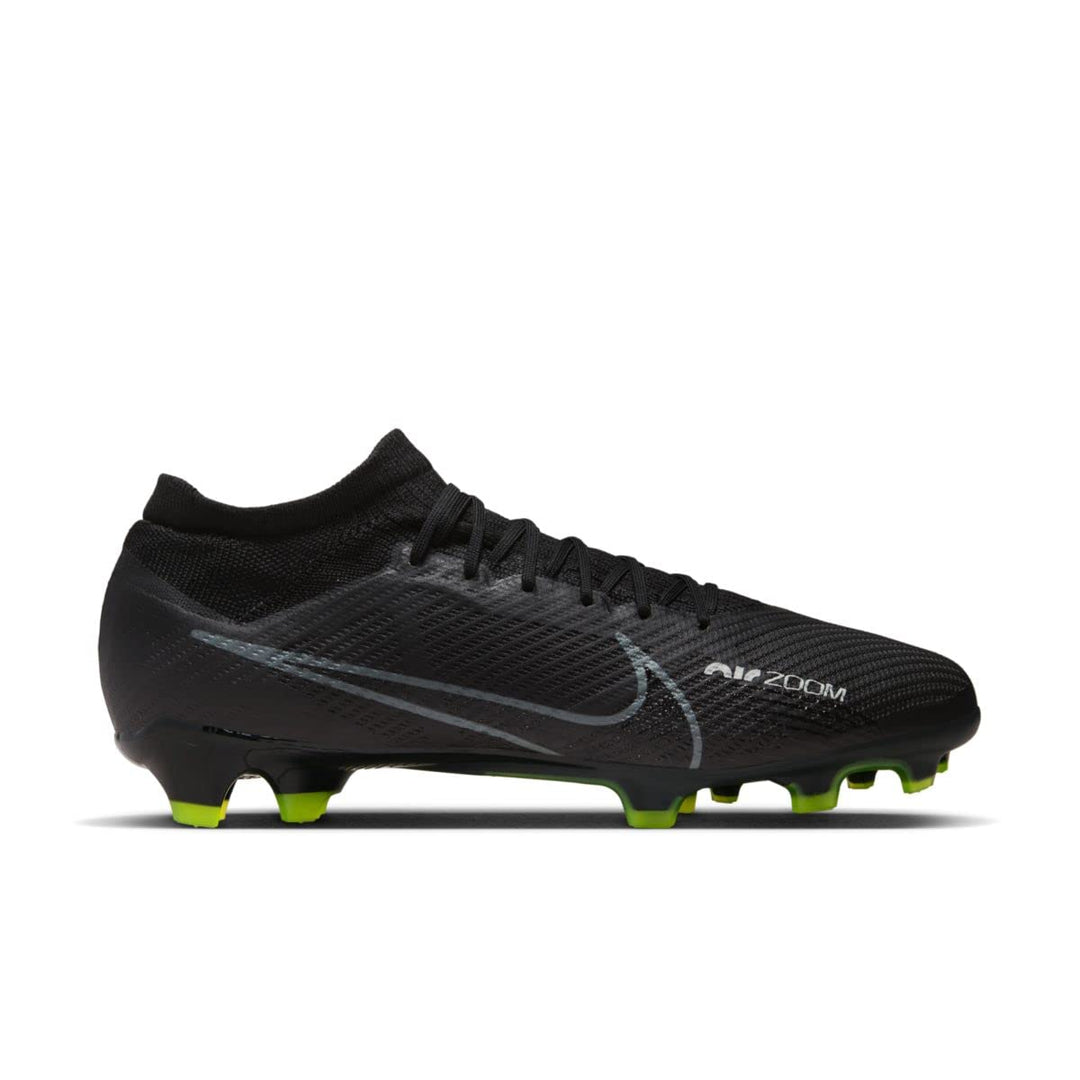 Nike Herren Nike Mercurial Zoom Vapor 15 Pro FgSneaker 38 EU Black Dk Smoke Grey Summit White Volt,