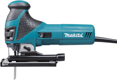 Makita 4351FCTJ Pendelhubstichsäge mit LED, Petrol, 135 mm, Petrol