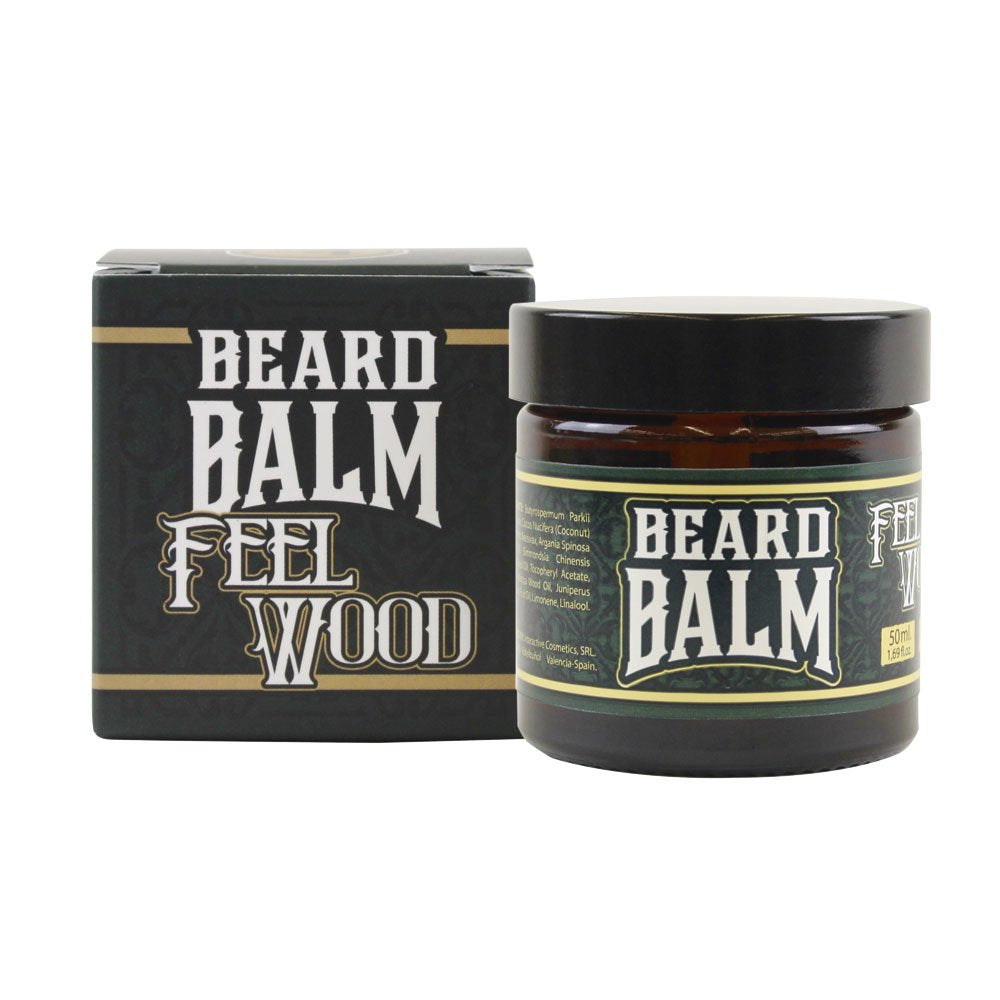 HEY JOE! Beard Balm Nº 4 Feel Wood | Feuchtigkeitsspendender Bartbalsam Männer mit Zedernholz- und W