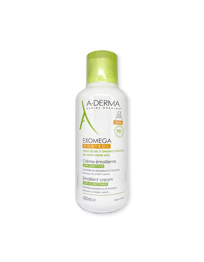 ADERMA Exomega Control – Körperbalsam mit Weichmacher, 400 ml