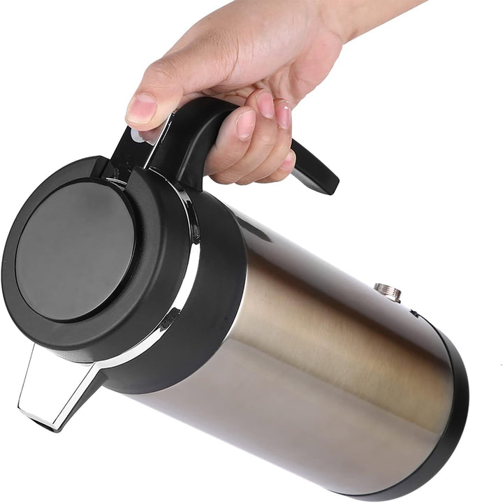1200ML 12V Edelstahl Elektro-Wasserkocher Reiseheizung Wasserflasche(12V)