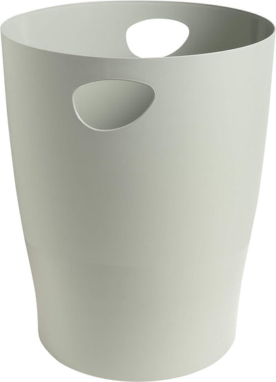 Exacompta 45398D ECOBIN 8er Pack Papierkörbe 15 Liter mit Griffen. Eleganter und robuster Papierkorb
