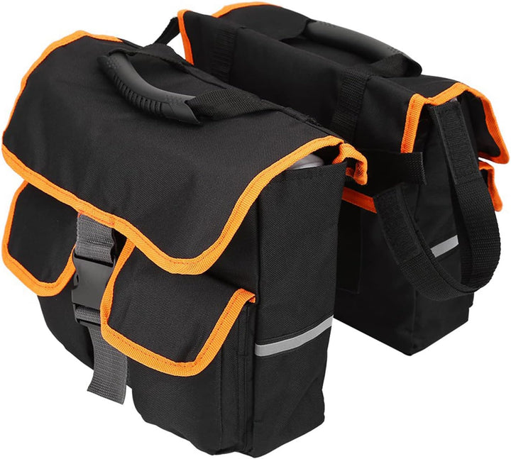 Fahrrad-Satteltasche Wasserdicht, Fahrradtasche 30L, Gepäckträgertasche 30x | robustes Oxford-Materi