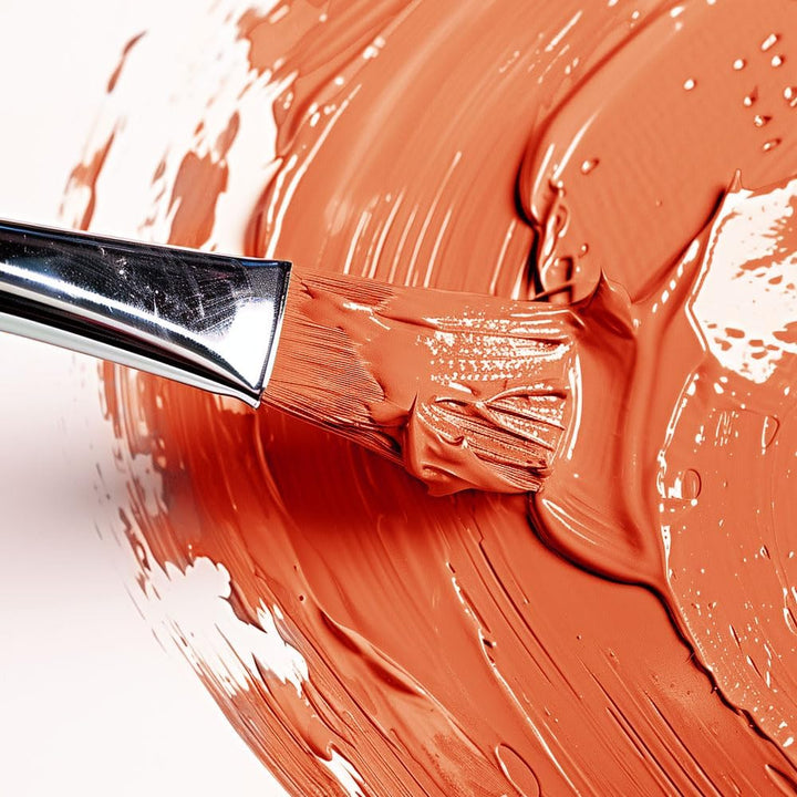 Mont Marte Schule Acrylfarben, Orange,1/2 Gallone (2 Liter), Perfekt für Studenten und Künstler, Aus