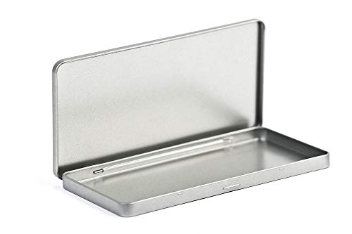 Schokoladendose, Metalldose für Schokolade, Schokoladen-Geschenkverpackung 190x95x10mm, 5 Stück