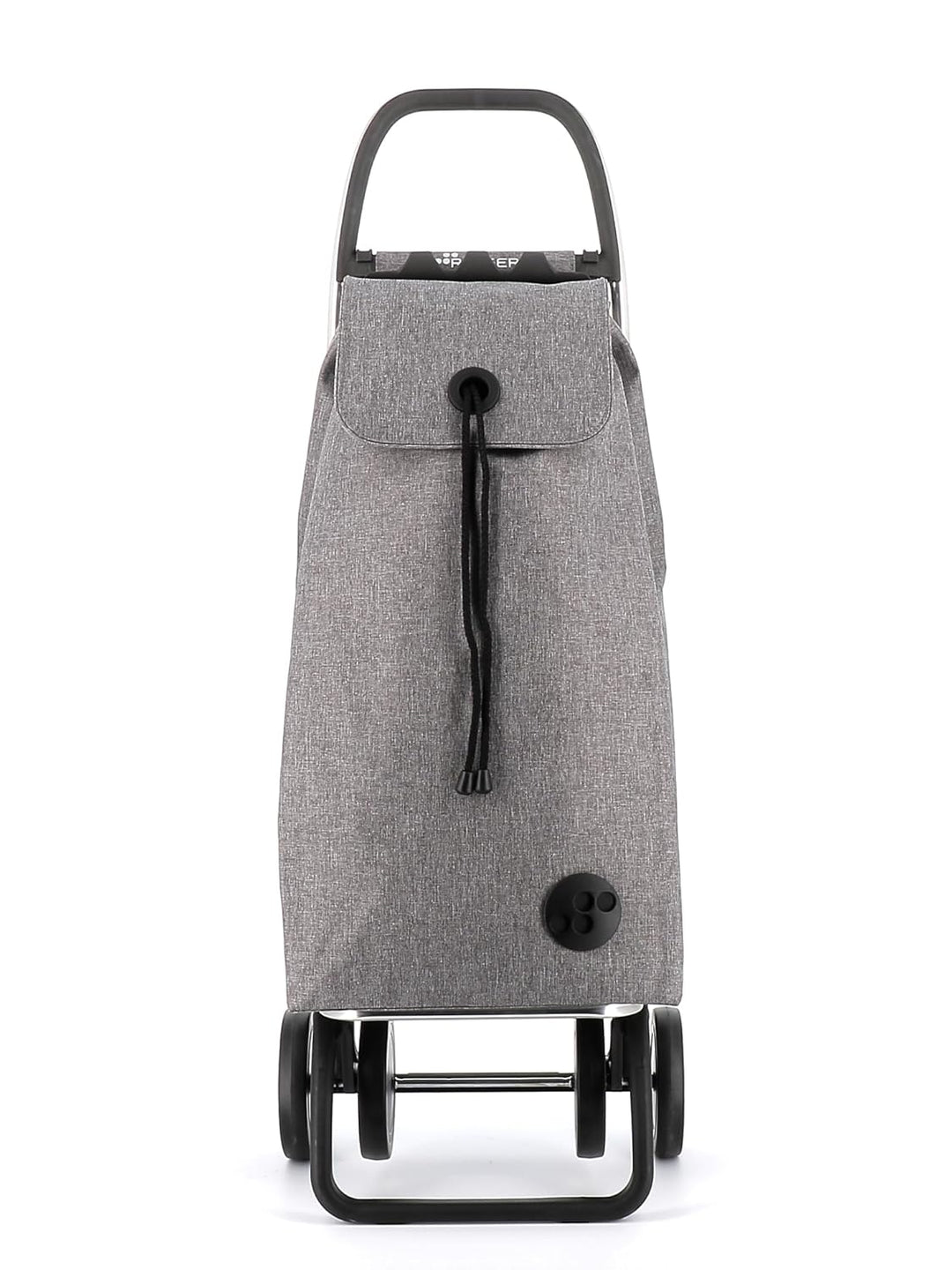 Klappbarer Einkaufstrolley Rolser I-Max Tweed 4 Räder - Grau 4 Räder Zusammenklappbar Grau, 4 Räder