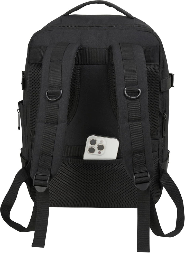 Cabin Max Handgepäck Rucksack Reiserucksack Ryanair Handgepäck 40x30x20 24L Vintage Schwarz 40x30x20