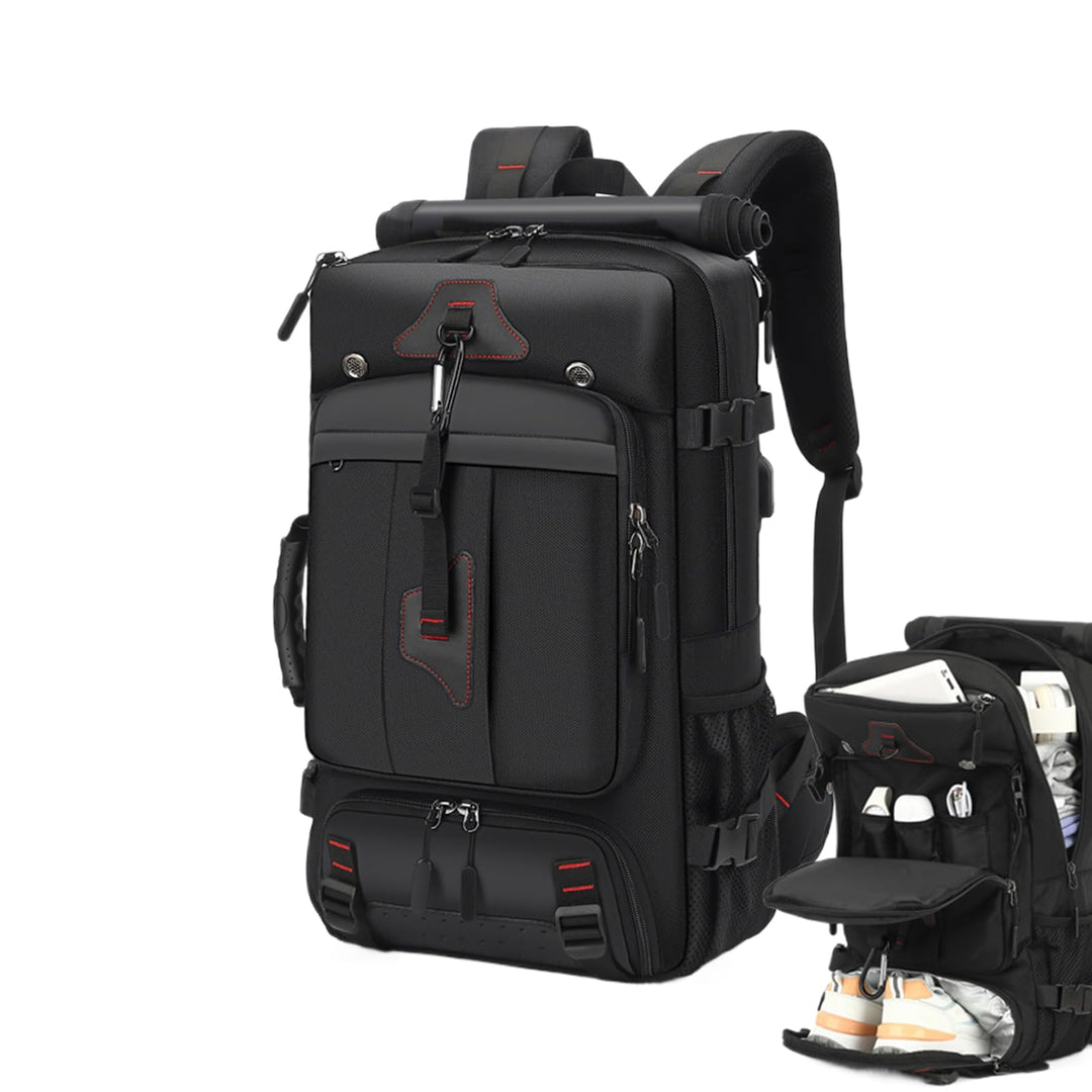 Wasserdichter Reiserucksack, grosse Kapazität, ergonomische Outdoor-Tasche, kompakt, leicht, für Cam