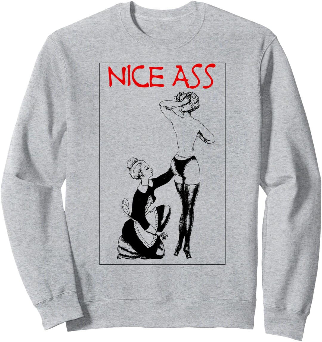 Sexy Panties French Maid Nice Ass Lesbian Lingerie Pin Up Sweatshirt