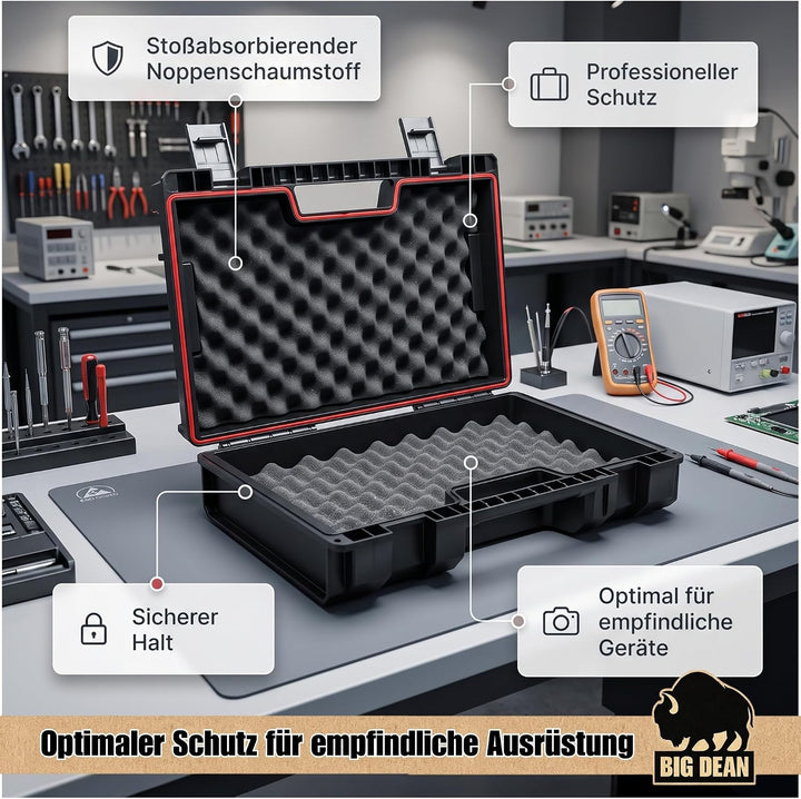 BigDean System Pro Maschinenkoffer mit Polsterung
