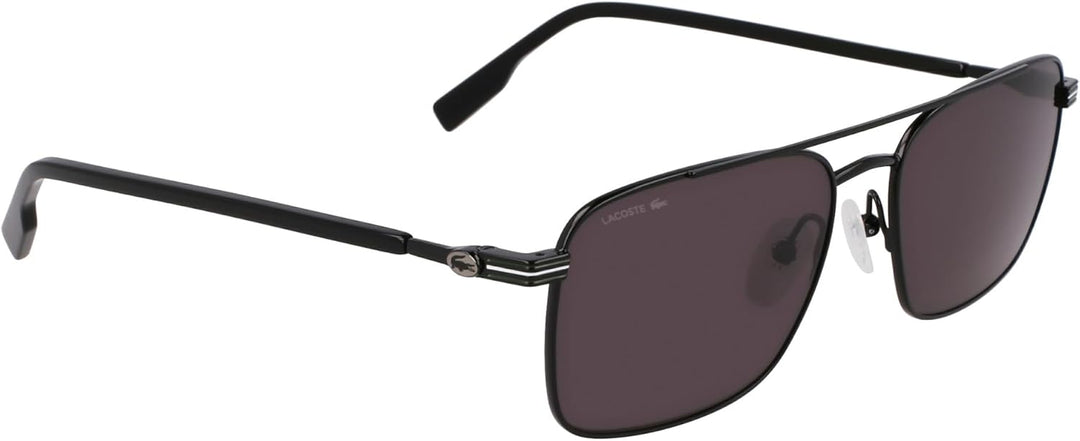 Lacoste Unisex Lacoste Brille Sunglasses (1er Pack) 58/17/145 001 Black, 58/17/145 001 Black