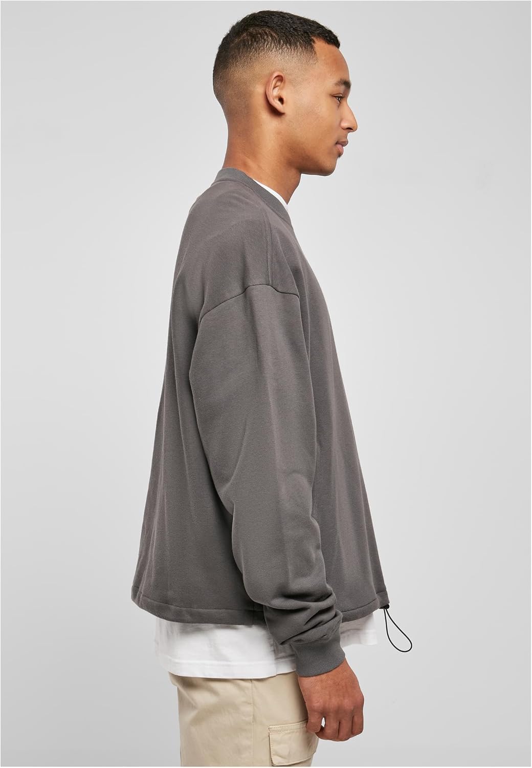 Urban Classics Herren Sport Crew 4XL Darkshadow, 4XL Darkshadow