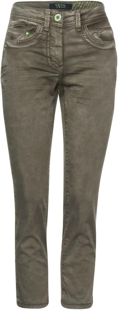 Cecil Damen Hose, 26W / 26L Utility Olive