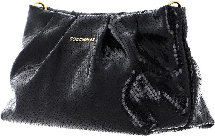 Coccinelle Ophelie Snake Handbag Noir