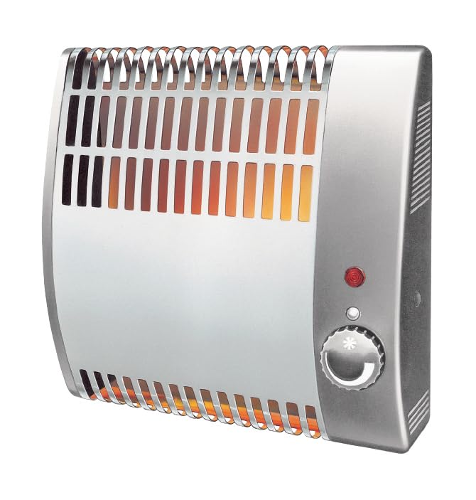 ELICENT | Warmer 500 Wandkonvektor, Heizung für kleine Räume, Leistung 500 W, feste Installation an