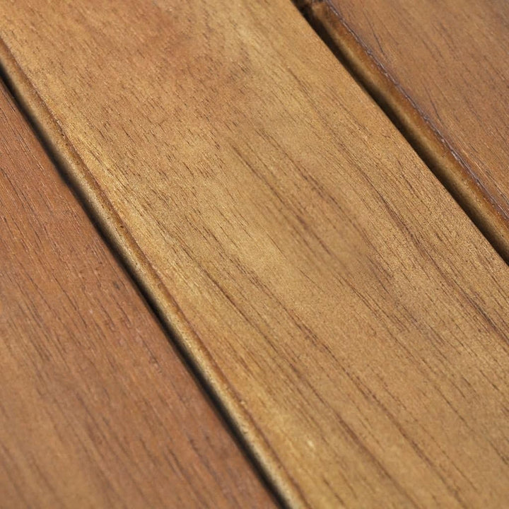 Festnight Akazienhartholz Terrassendielen Terrassenplatten 30x30 cm 20er Spar Set für Dunkelbraun in