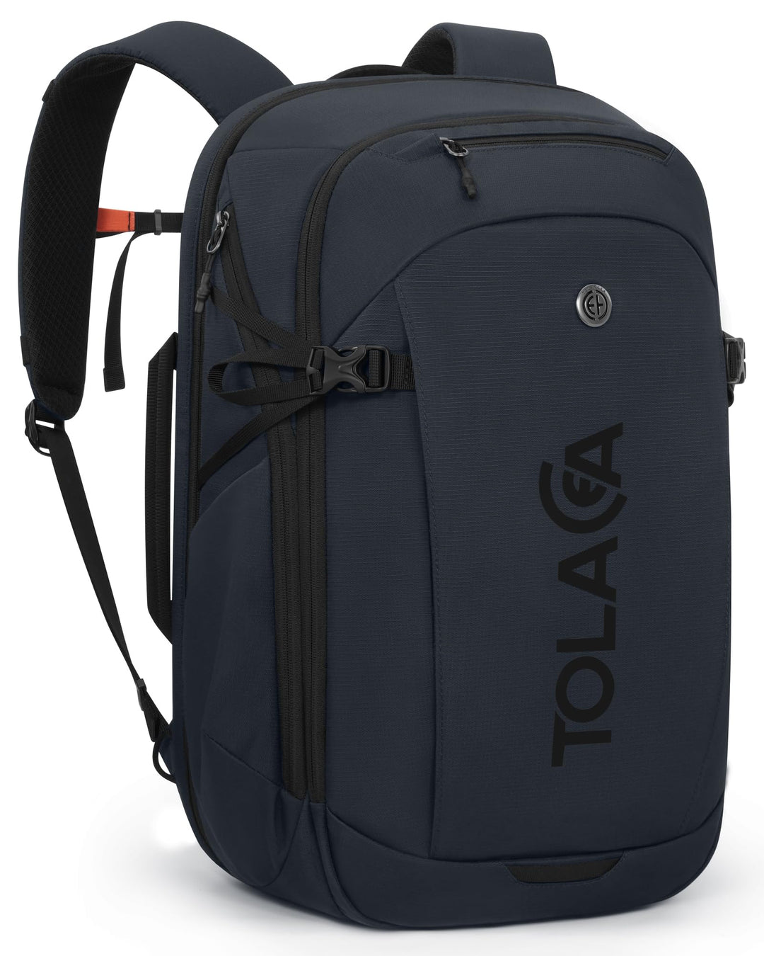 Tolaccea Business Laptop Rucksack 32L, Reiserucksack mit 15,6 Zoll stosssicherer EVA-Laptoptasche,Ha