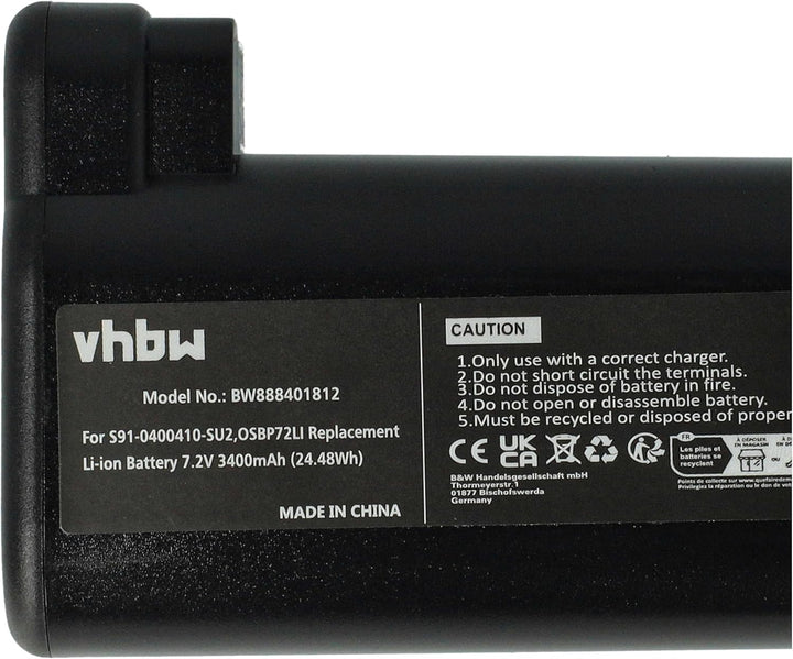 vhbw 2X Akku kompatibel mit AEG Electrolux Osiris | RX8, RX7-1-TM, 900277487, RX8-1-4SWN, 900277485