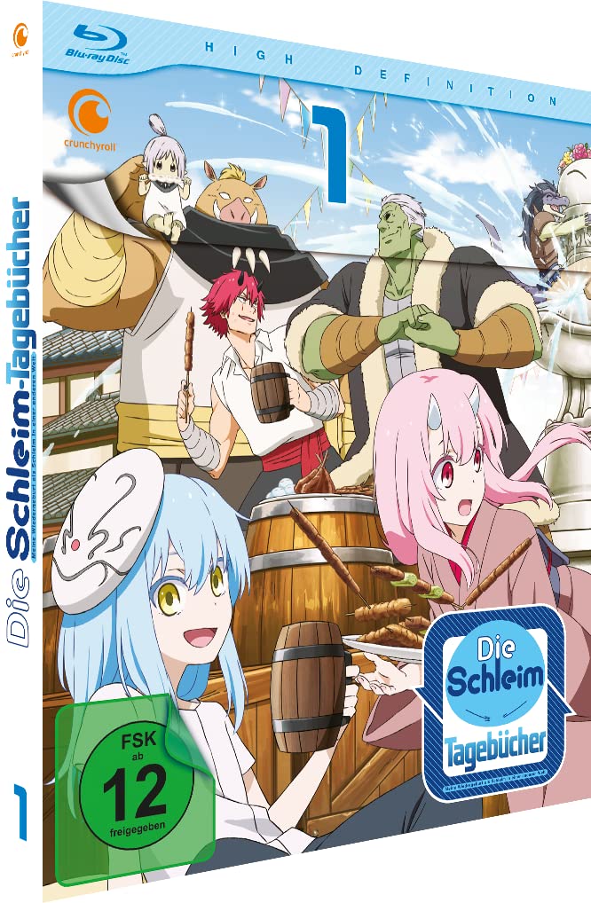 Meine Wiedergeburt als Schleim in einer anderen Welt: Die Schleim-Tagebücher - Vol.1 - [Blu-ray], Bl