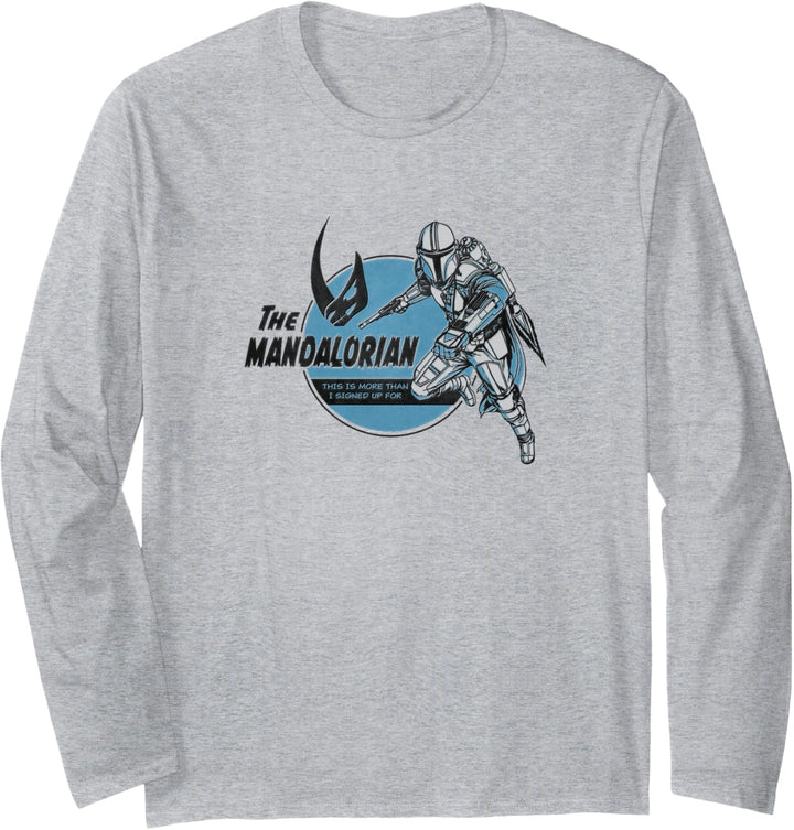 Star Wars: The Mandalorian Jetpack Comic Langarmshirt