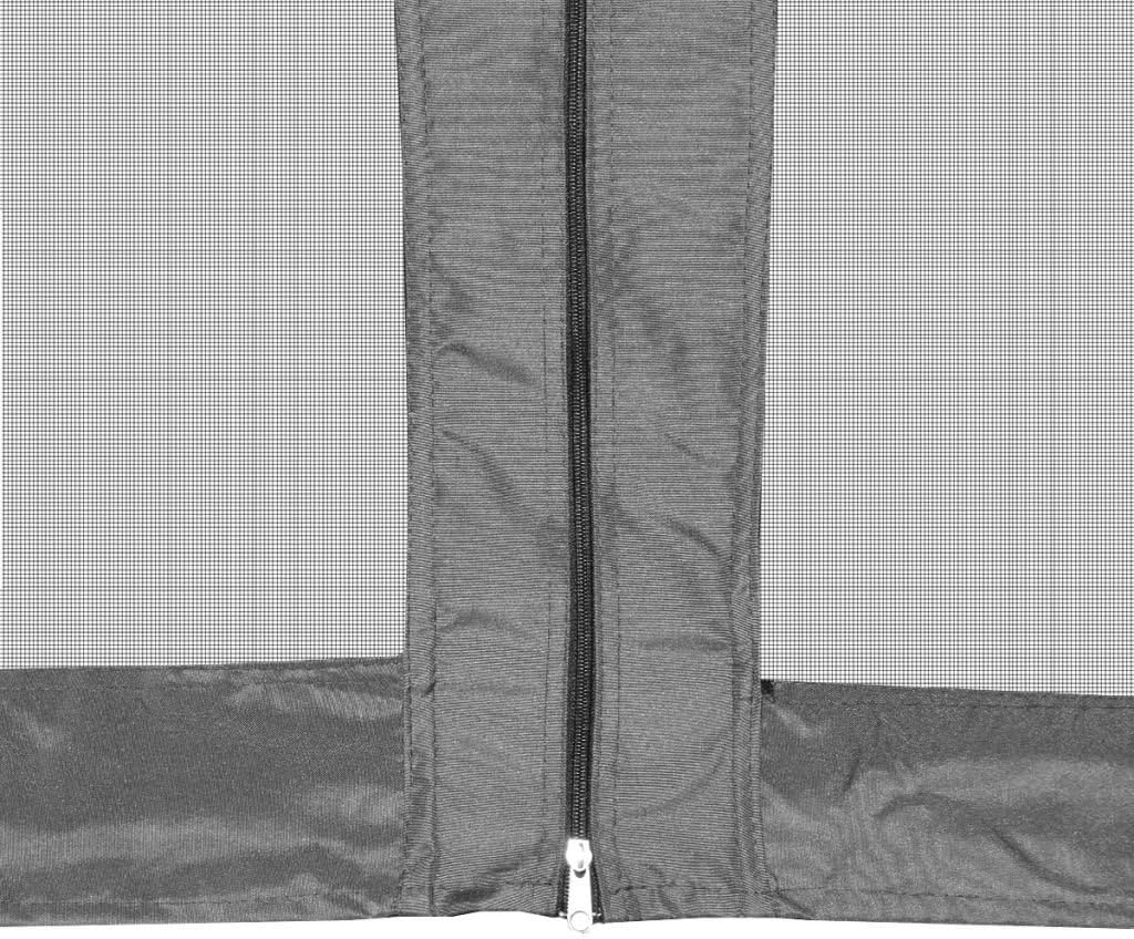 tidyard Sechseckiges Partyzelt Pop-Up Festzelt Faltbar Gartenzelt Garten Pavillon 3,6 x 3,1 m Faltpa