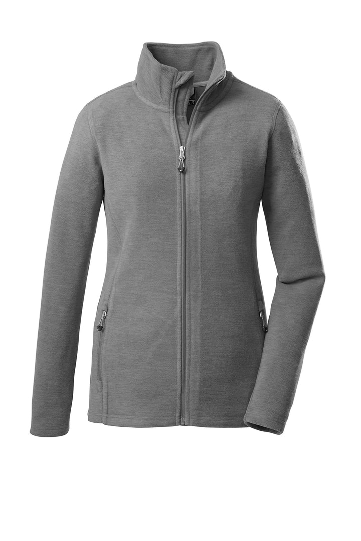 Killtec Unisex Wmn Flc Jckt 8 Fleecejacke 44 graumelange, 44 graumelange