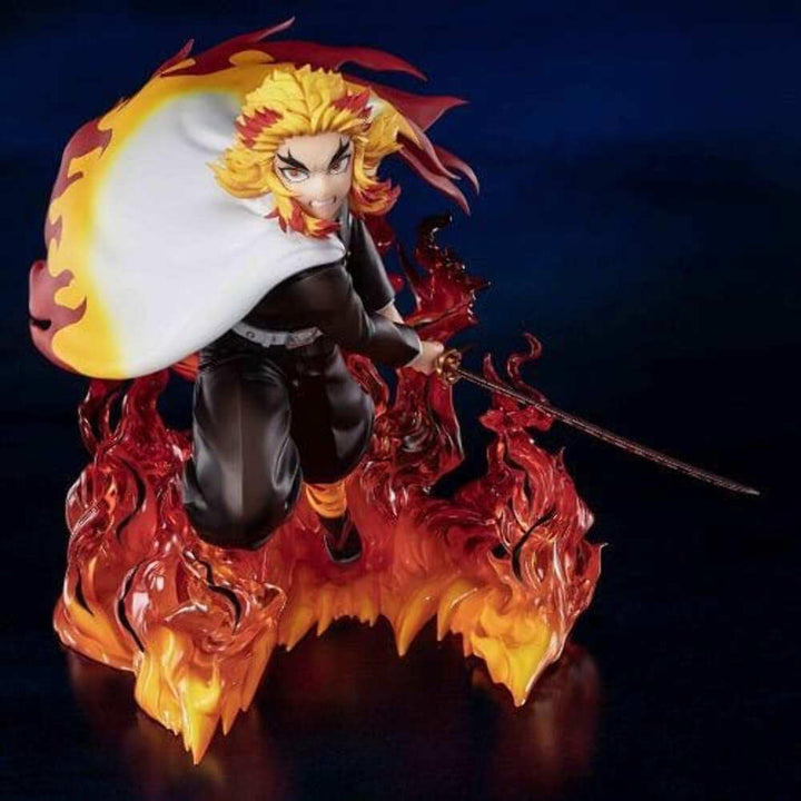 Bandai Tamashii Nations Demon Slayer – Kyojuro Rengoku Flame – Statuette FiguartsZero 15 cm, BAS6210