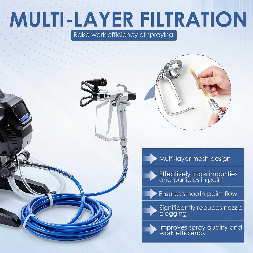 Airless Farbspritzgerät Filter Set 24 Stück, kompatibel mit Graco Magnum ProX17/ProX19 &amp; SG2/SG3, 28