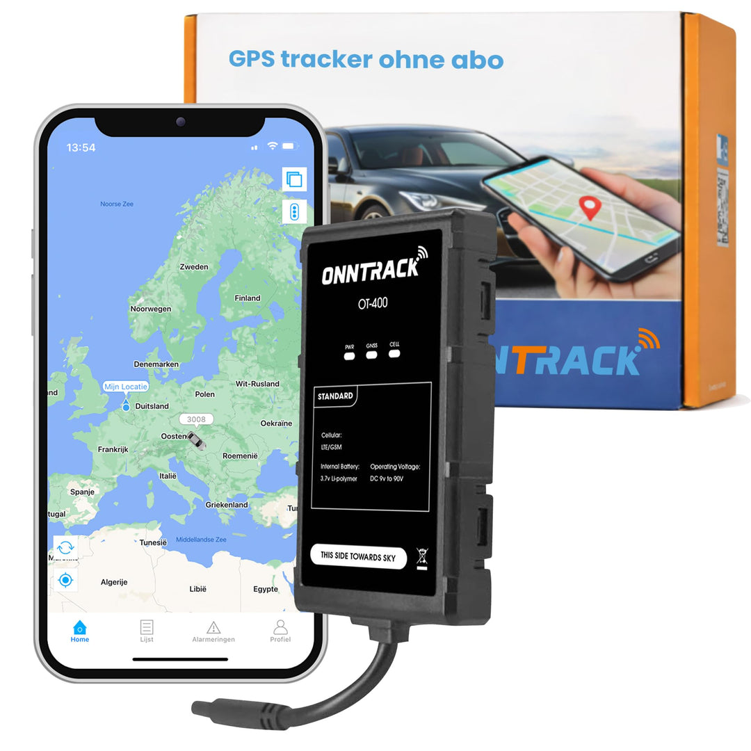 Onntrack 400 Einbau GPS-Tracker - Lebenslange kostenlose Tracking, für Auto, LKW, Wohnmobil, Echtzei