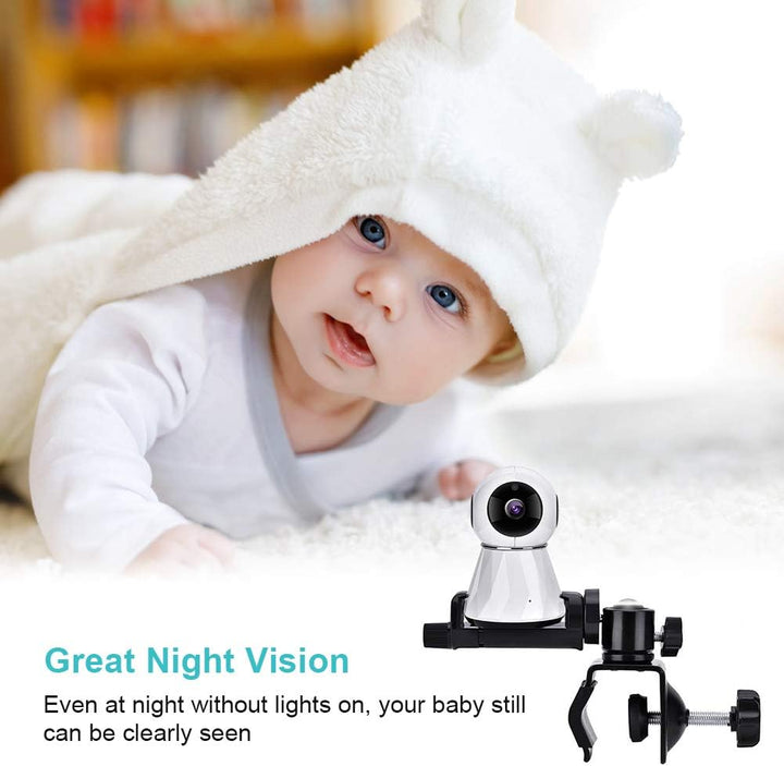 Universal Baby Monitor Halterung, Baby Monitor Halterung für Krippe oder Wandregal, Flexible Baby Ka