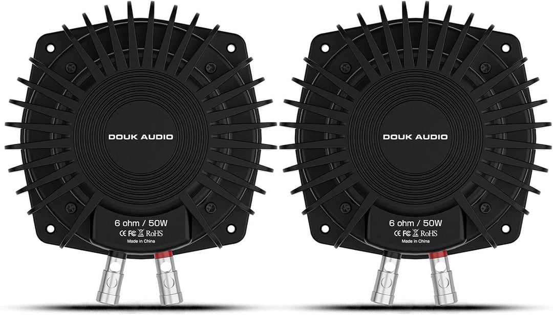 Douk Audio BS-1 Bass Shaker: 50W Hochleistungs Buttkicker – Taktiler Wandler – Subwoofer Tieftöne fü