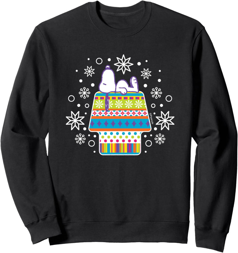 Peanuts - Snoopy Christmas Scandinavian Theme Sweatshirt