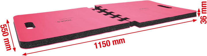 KS Tools 500.8045 Mechaniker-Schutzmatte, L1150xB550xH36mm, 2-tlg., L1150xB550xH36mm, 2-tlg.