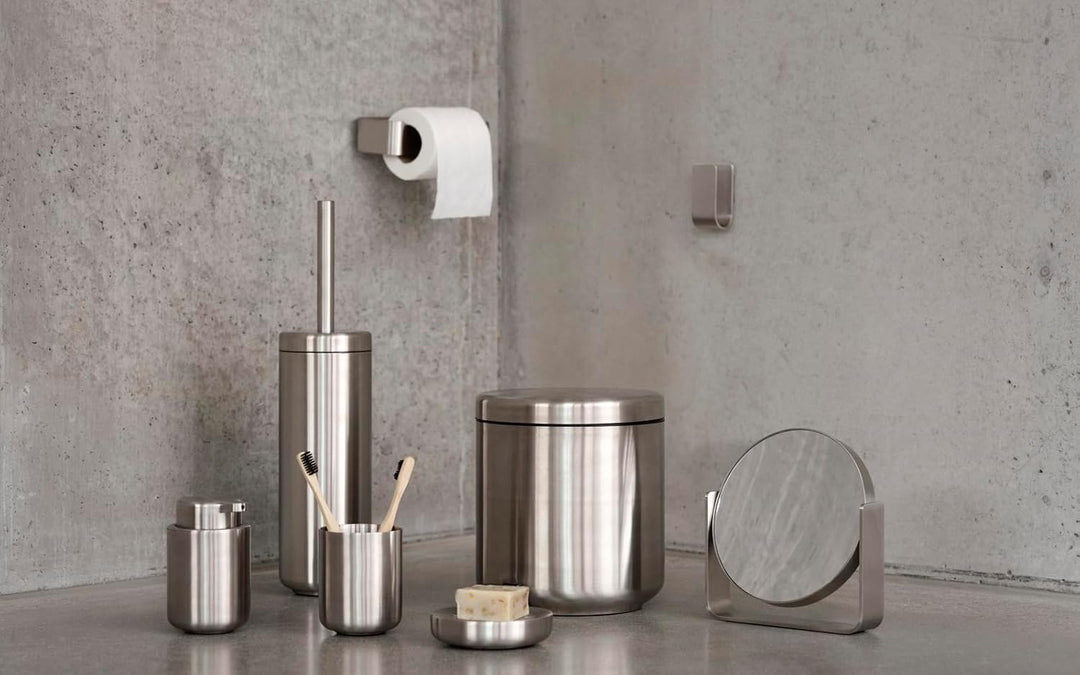 Zone Denmark Ume Seifenschale, Seifenhalter, Seifenablage fürs Waschbecken, Steinzeug mit Soft Touch