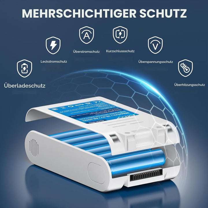 3500mAh Akku für Xiaomi G9, G9 Plus, G10, G10 Plus, Dreame R10, R10 Pro, T10, T20, T20 Pro, V12S, V1