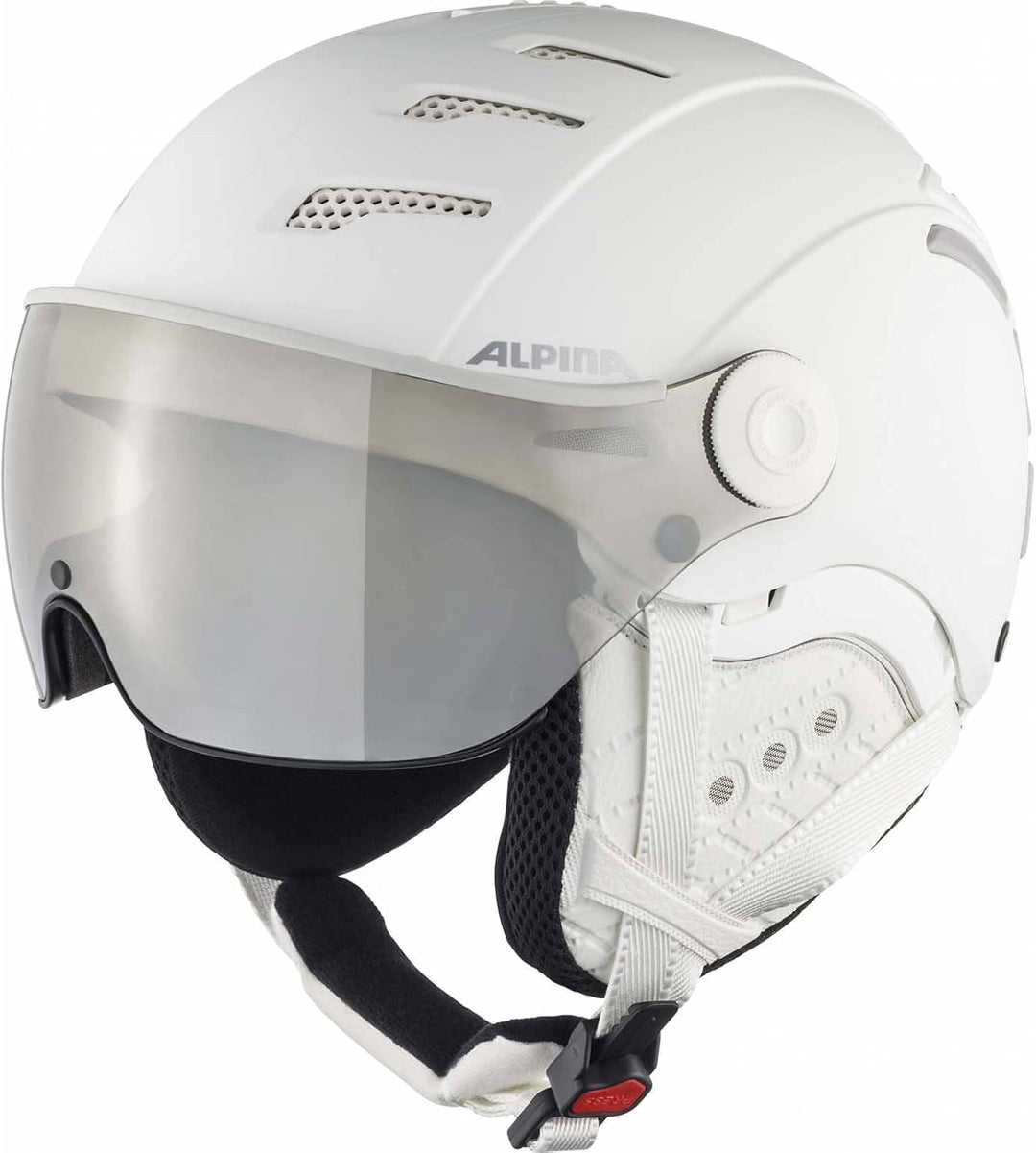 ALPINA JUMP 2.0 Q-LITE - Sicherer, Stossabsorbierender & Indiv. Anpassbarer Skihelm Mit Kontrastvers