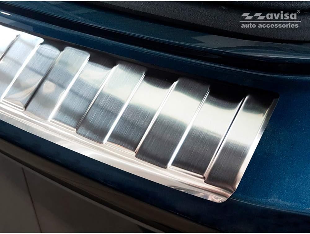 Edelstahl Heckstossstangenschutz kompatibel mit Mercedes B-Klasse W247 2018- inkl. AMG 'Ribs'