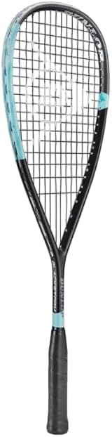 Dunlop Blackstorm Ti Titanium Squash Racauet (Schwarz/Türkis)