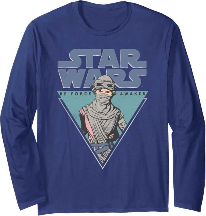 Star Wars Rey Episode 7 Triangle Force Langarmshirt