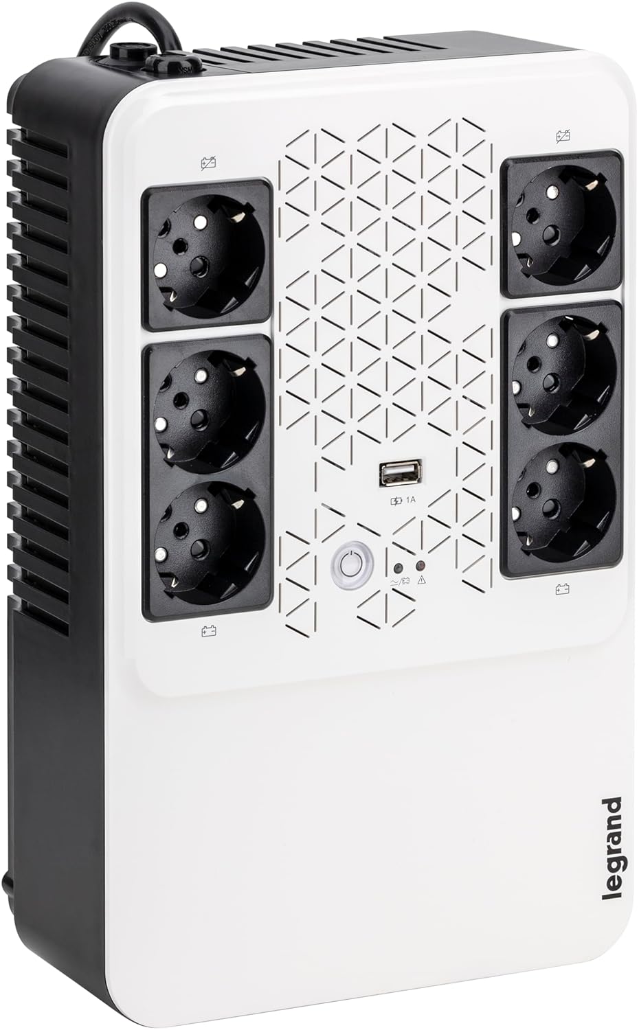LEGRAND, Unterbrechungsfreie Stromversorgung (USV-Anlage), Keor Multiplug mit 800VA/480W, 6 Ausgänge