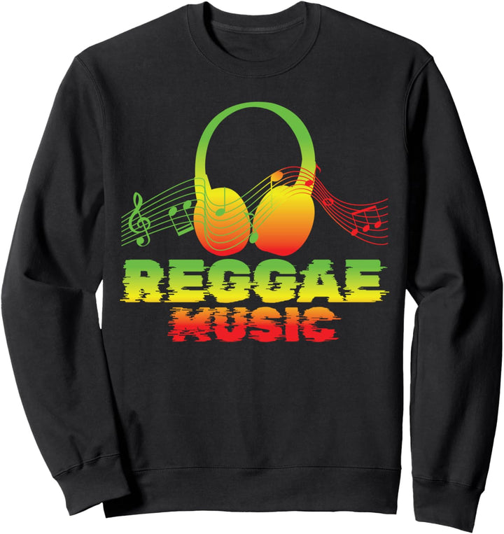 Good Vibes Only Rastafari Musik Rasta Jamaica Reggae Sweatshirt
