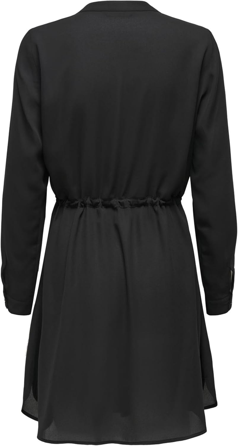 ONLY Damen Onlcory L/S V-Neck Tunic WVN Noos Tunika XS Black, XS Black