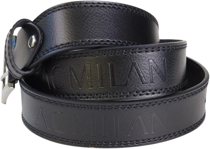 ACM 1899 Unisex Cintura in Pelle Gürtel L Nero, L Nero